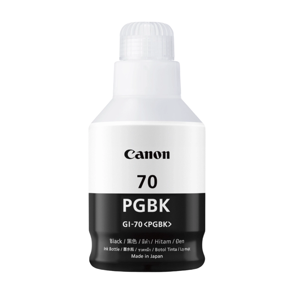 Canon 70 Black Inkjet Ink Bottle 170ml view 2